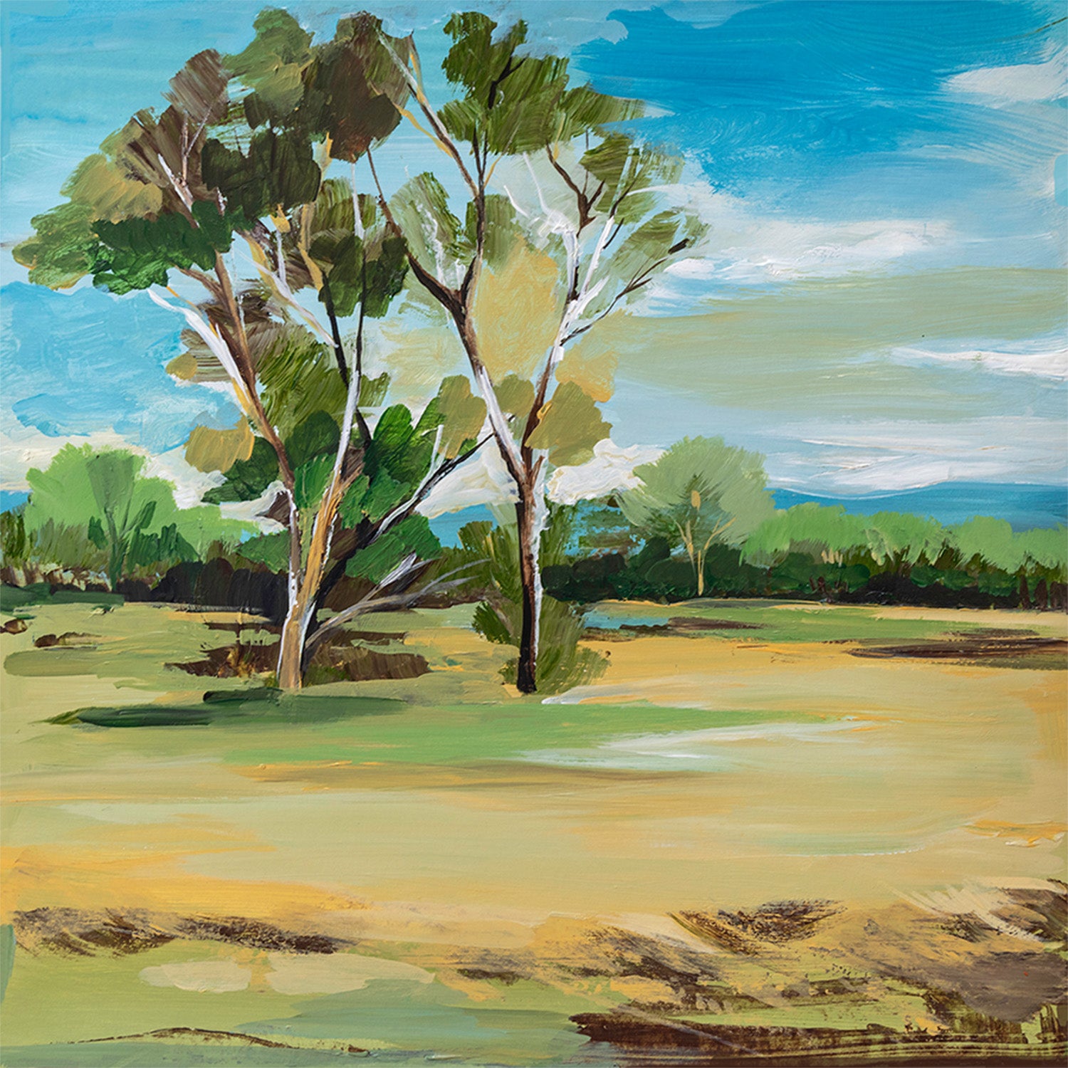 wall-art-print-canvas-poster-framed-Quiet Trees-1