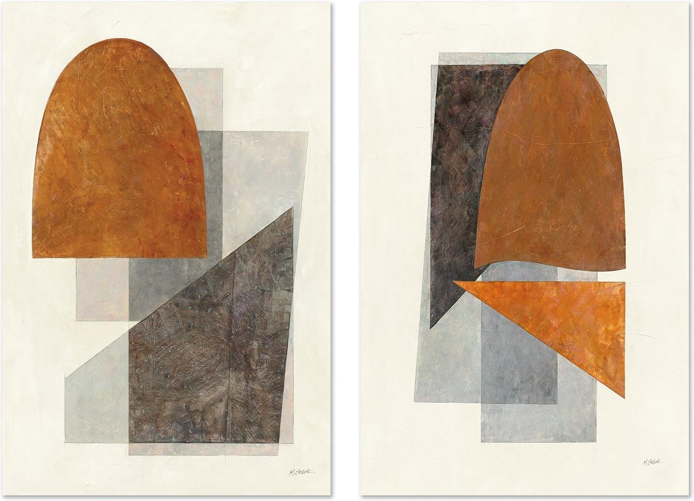 wall-art-print-canvas-poster-framed-Quintet, Style A & B, Set Of 2 , By Mike Schick-GIOIA-WALL-ART