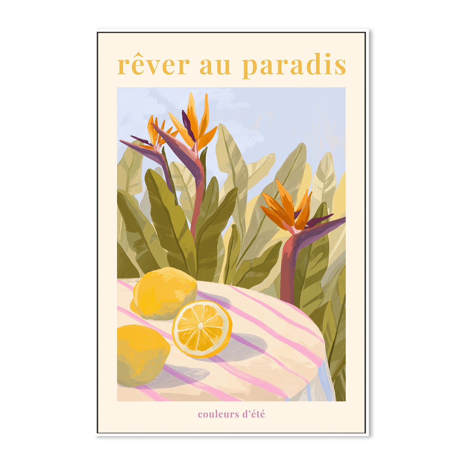 wall-art-print-canvas-poster-framed-RAaver Au Paradis - Lemon-5