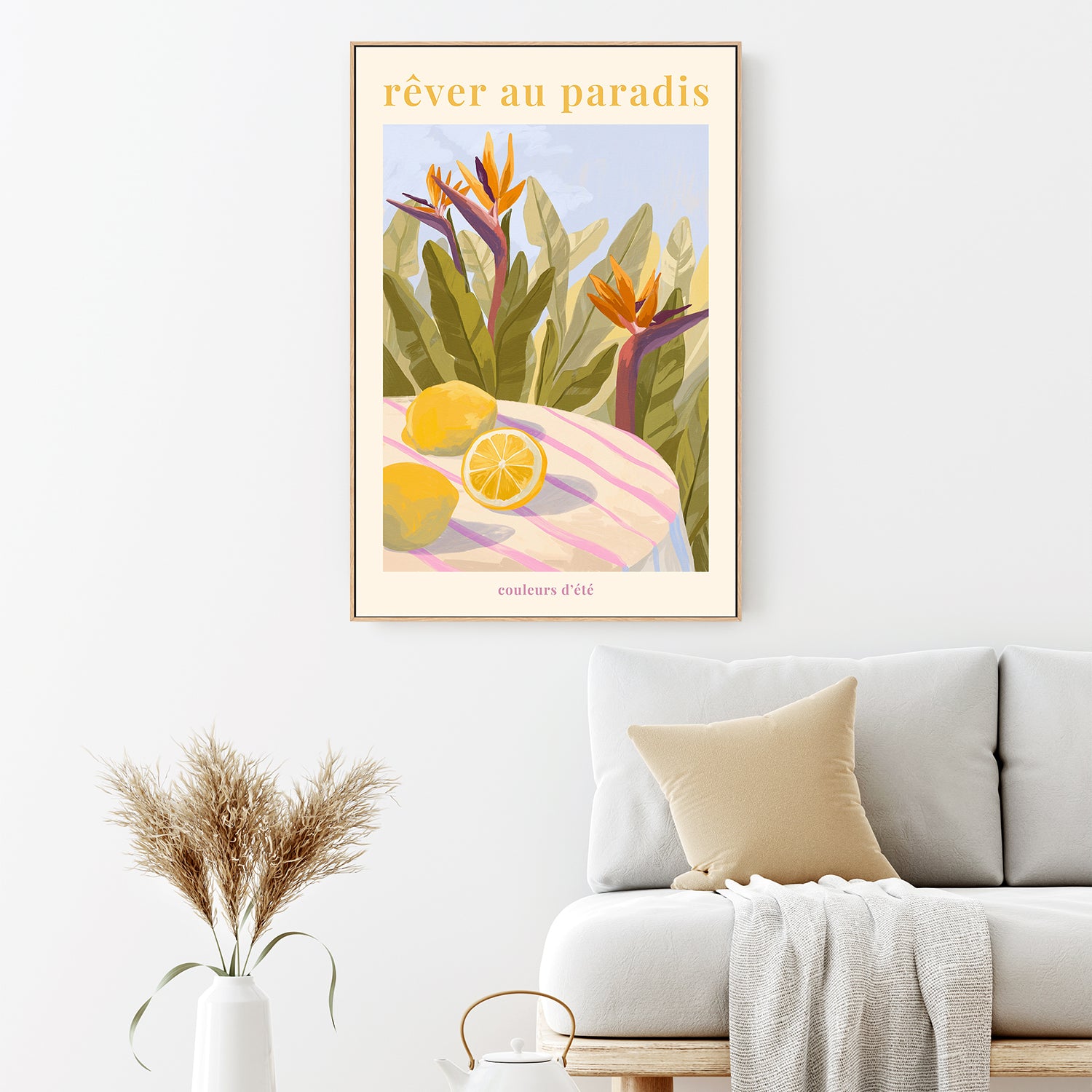 wall-art-print-canvas-poster-framed-RAaver Au Paradis - Lemon-7