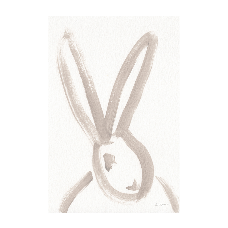 wall-art-print-canvas-poster-framed-Rabbit Face, Style A , By Wild Apple-1