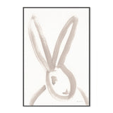 wall-art-print-canvas-poster-framed-Rabbit Face, Style A , By Wild Apple-3