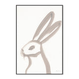 wall-art-print-canvas-poster-framed-Rabbit Face, Style B , By Wild Apple-3