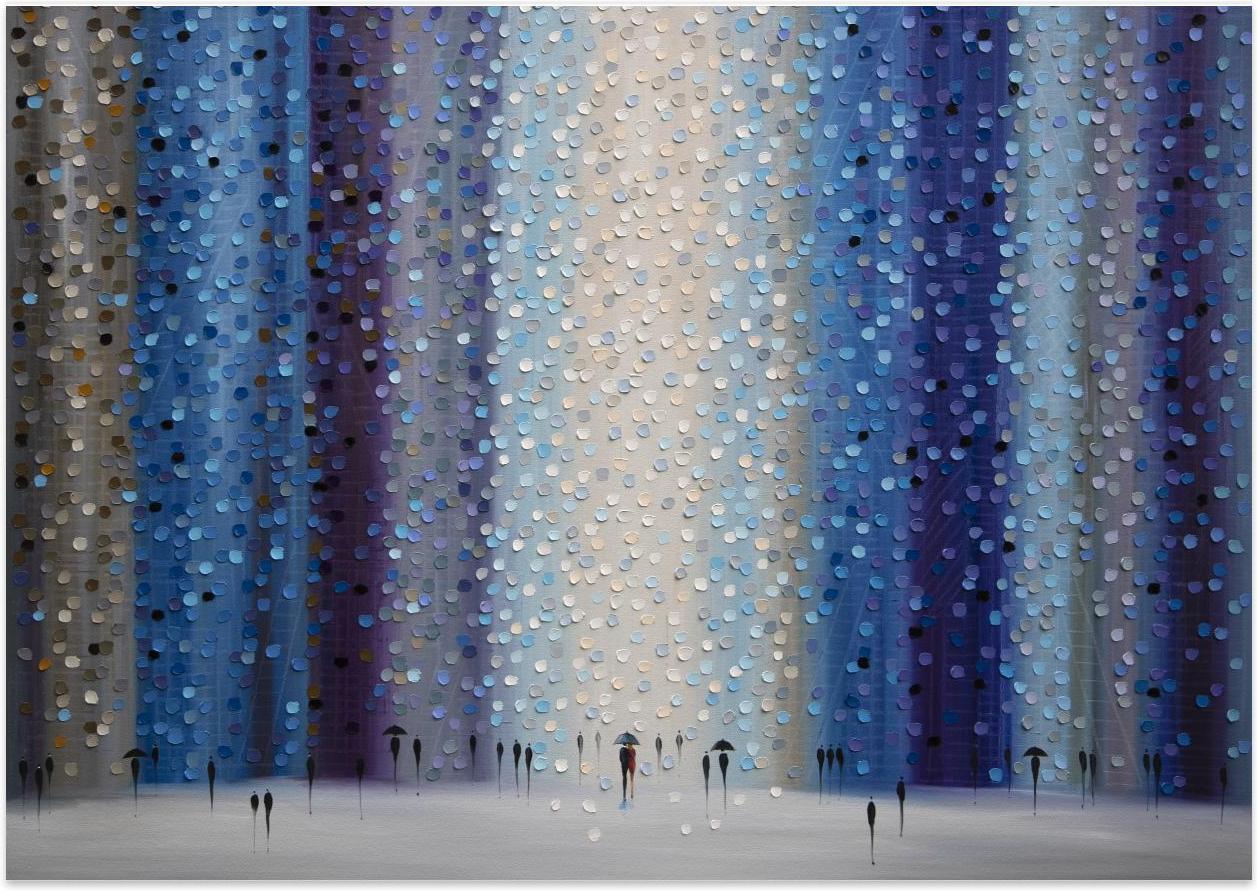 wall-art-print-canvas-poster-framed-Rainy City for Us , By Ekaterina Ermilkina-1