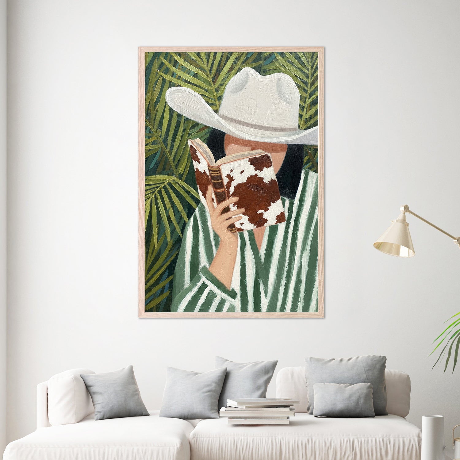 wall-art-print-canvas-poster-framed-reading western-7