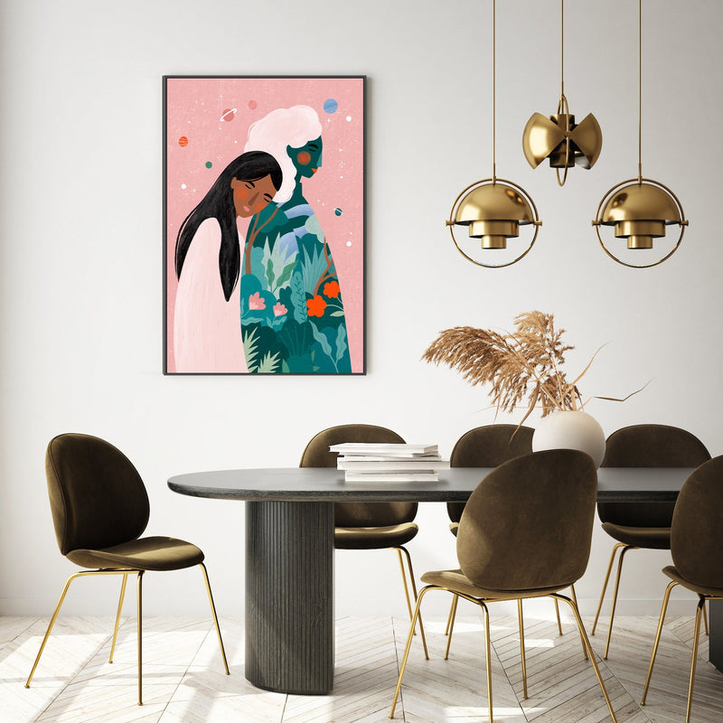 wall-art-print-canvas-poster-framed-Reconnect , By Bea Muller-7