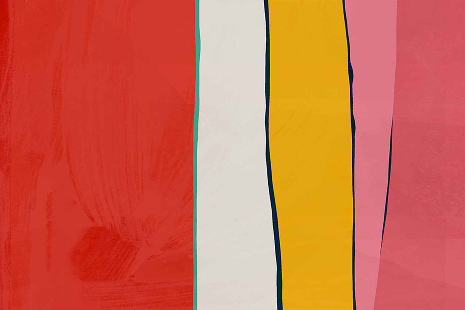 wall-art-print-canvas-poster-framed-Red Bar Symphony, Style A-1