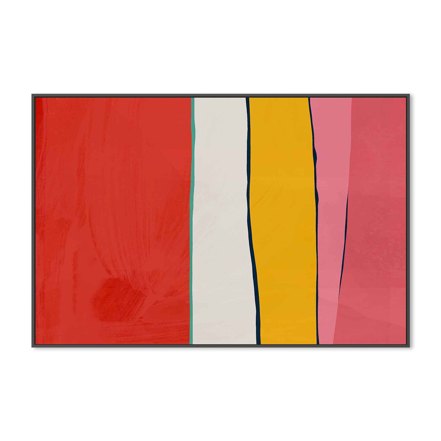 wall-art-print-canvas-poster-framed-Red Bar Symphony, Style A-3