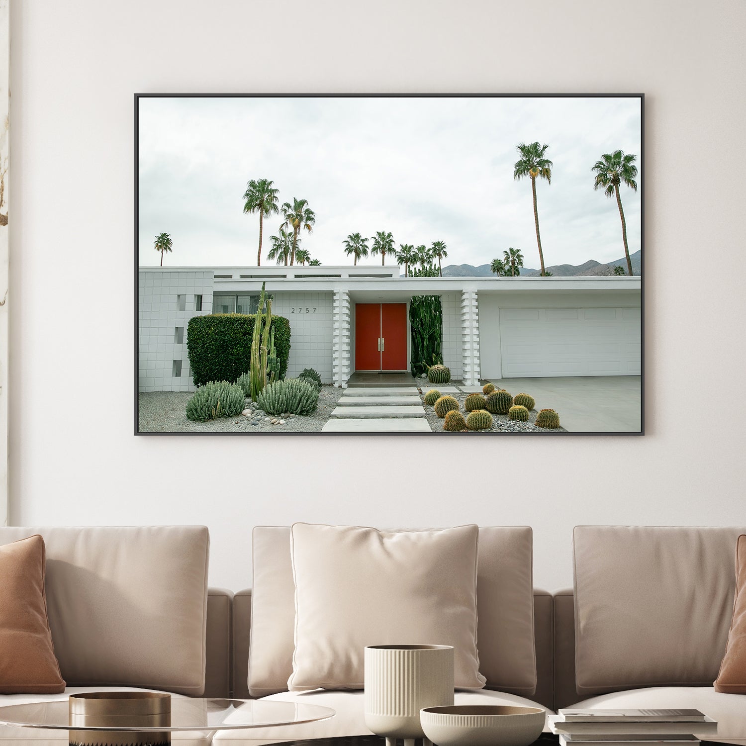 wall-art-print-canvas-poster-framed-Red Door , By Tricia Brennan-3