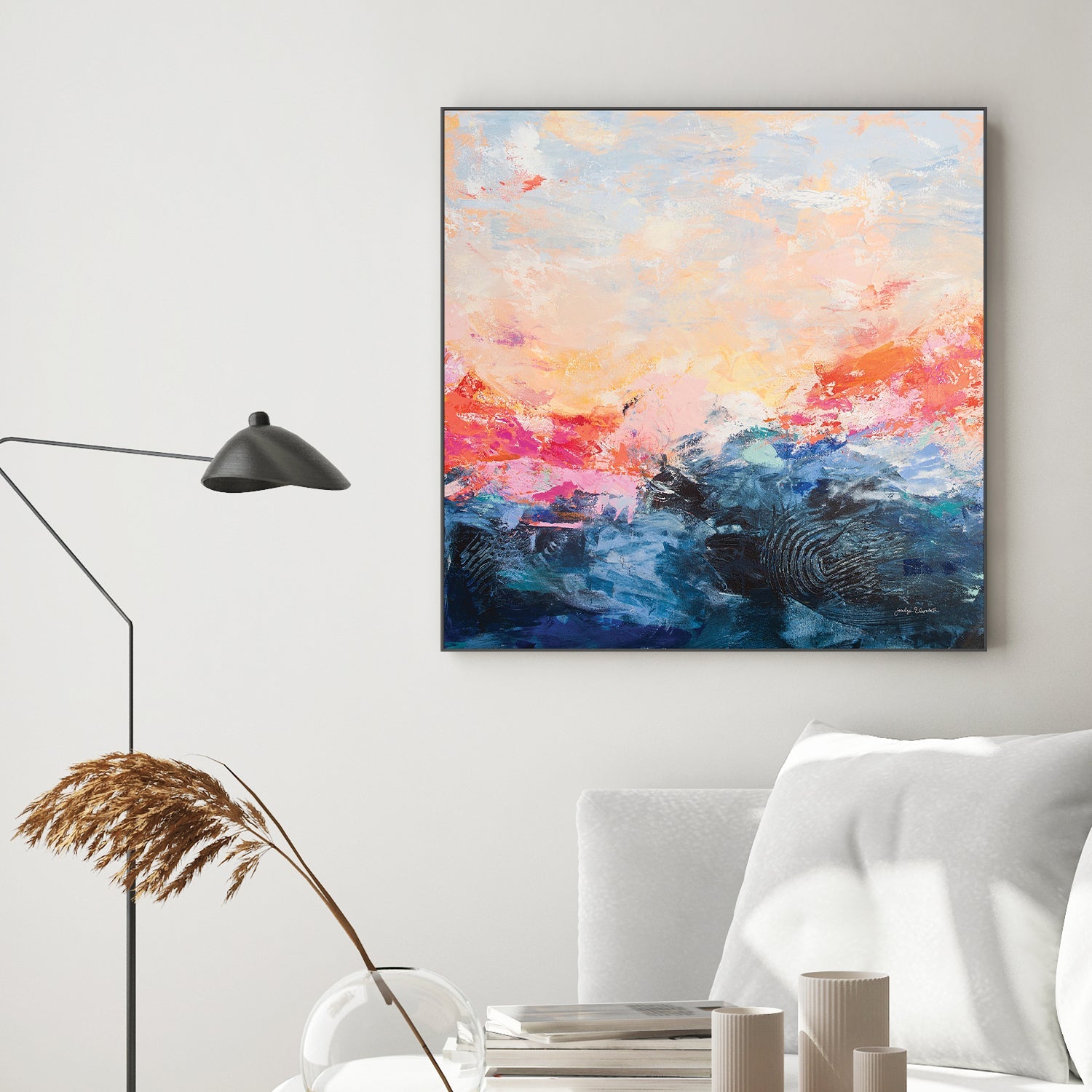 wall-art-print-canvas-poster-framed-Red Sky at Morning , By Jocelyn Elizabeth-2