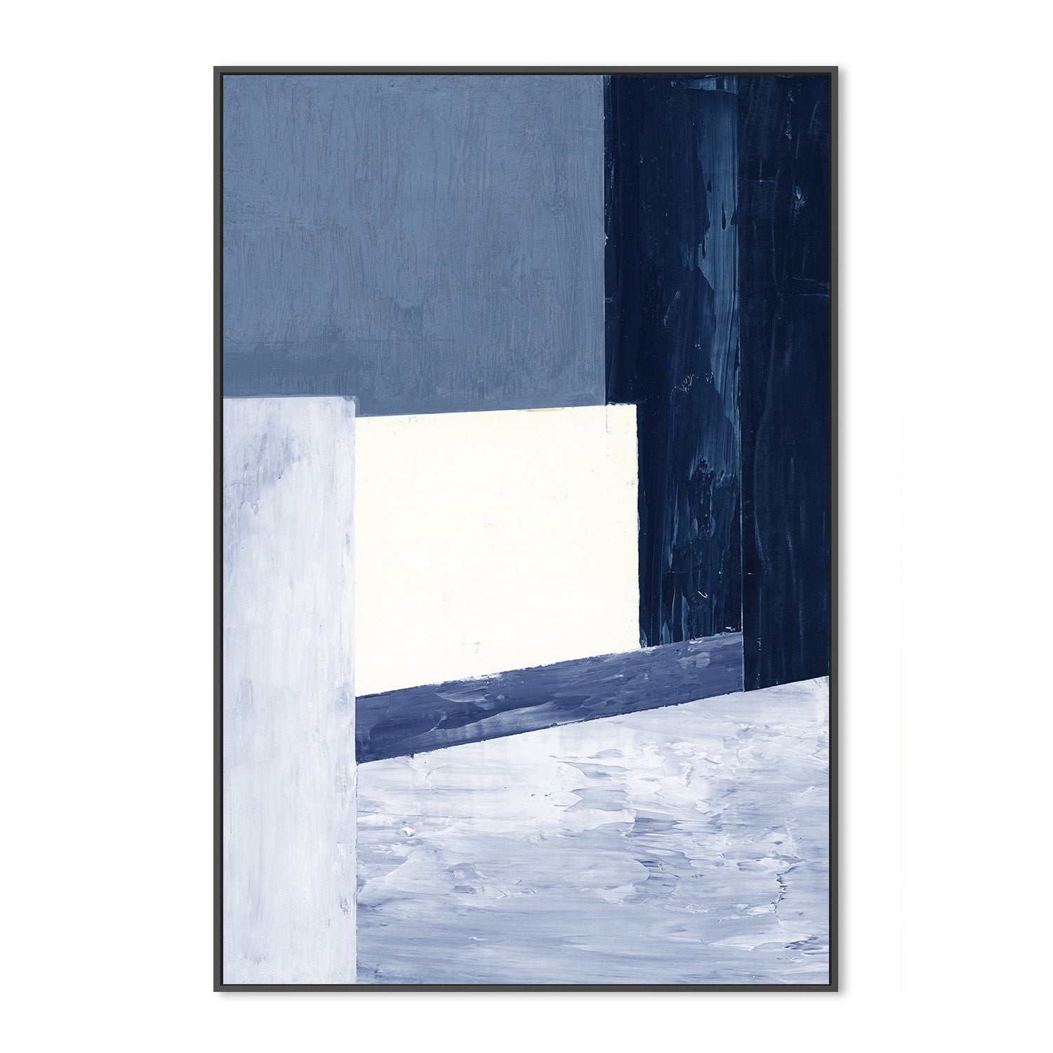 wall-art-print-canvas-poster-framed-Relative Blue , By Zelda Cane-3