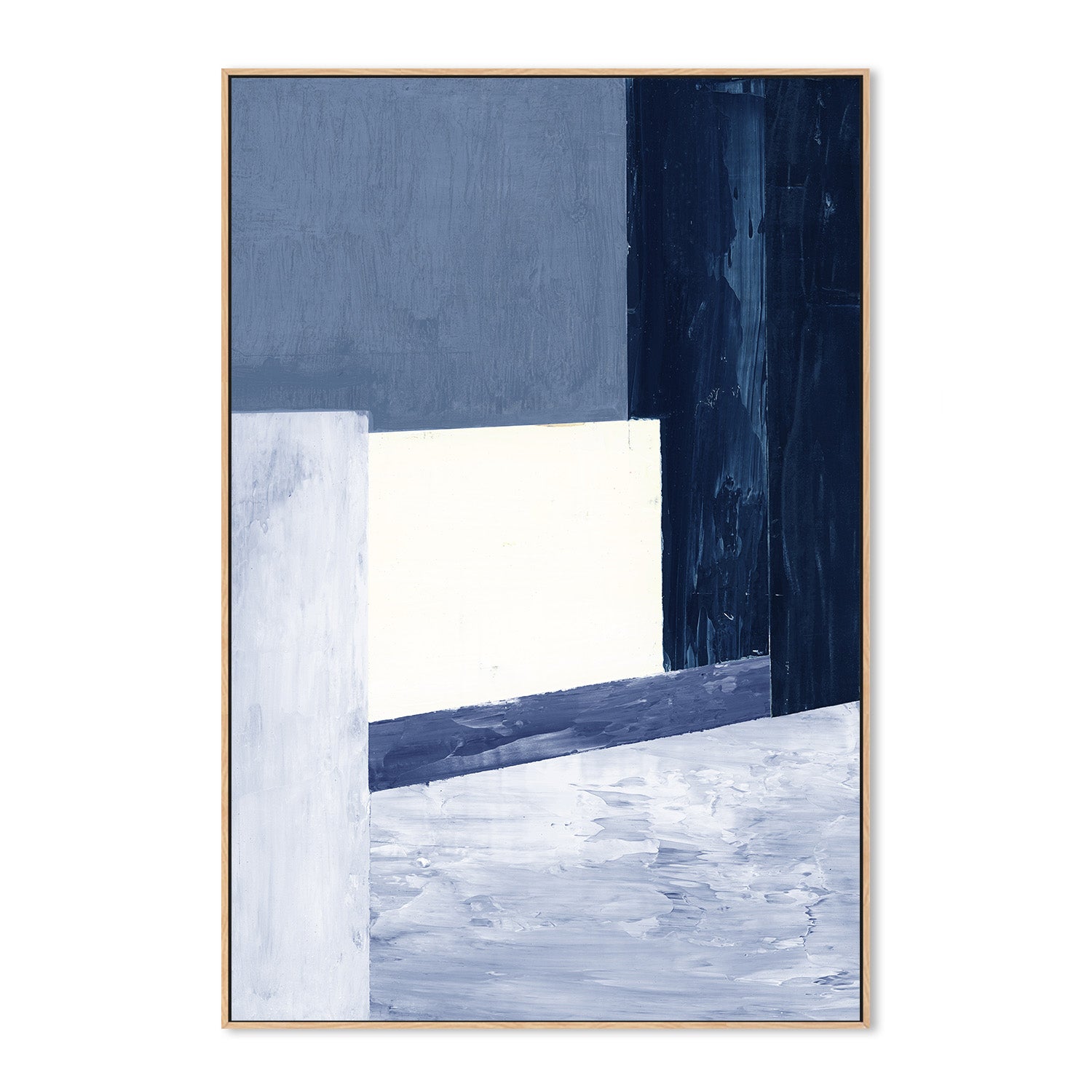 wall-art-print-canvas-poster-framed-Relative Blue , By Zelda Cane-4
