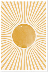 wall-art-print-canvas-poster-framed-Retro Sun-GIOIA-WALL-ART