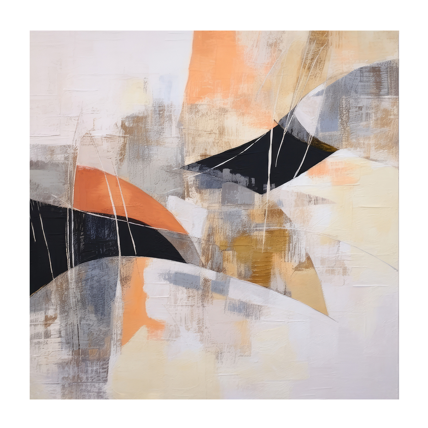 wall-art-print-canvas-poster-framed-Rhythms of Abstract, Style A & B, Set Of 2 , By Irena Orlov-8