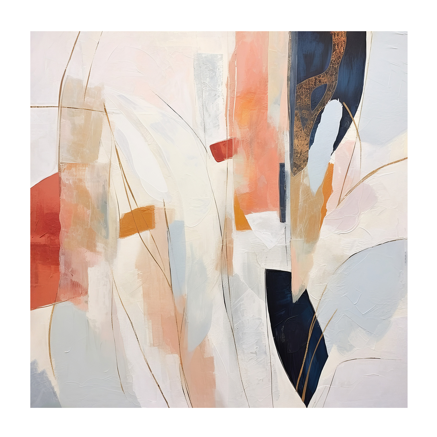 wall-art-print-canvas-poster-framed-Rhythms of Abstract, Style A & B, Set Of 2 , By Irena Orlov-9