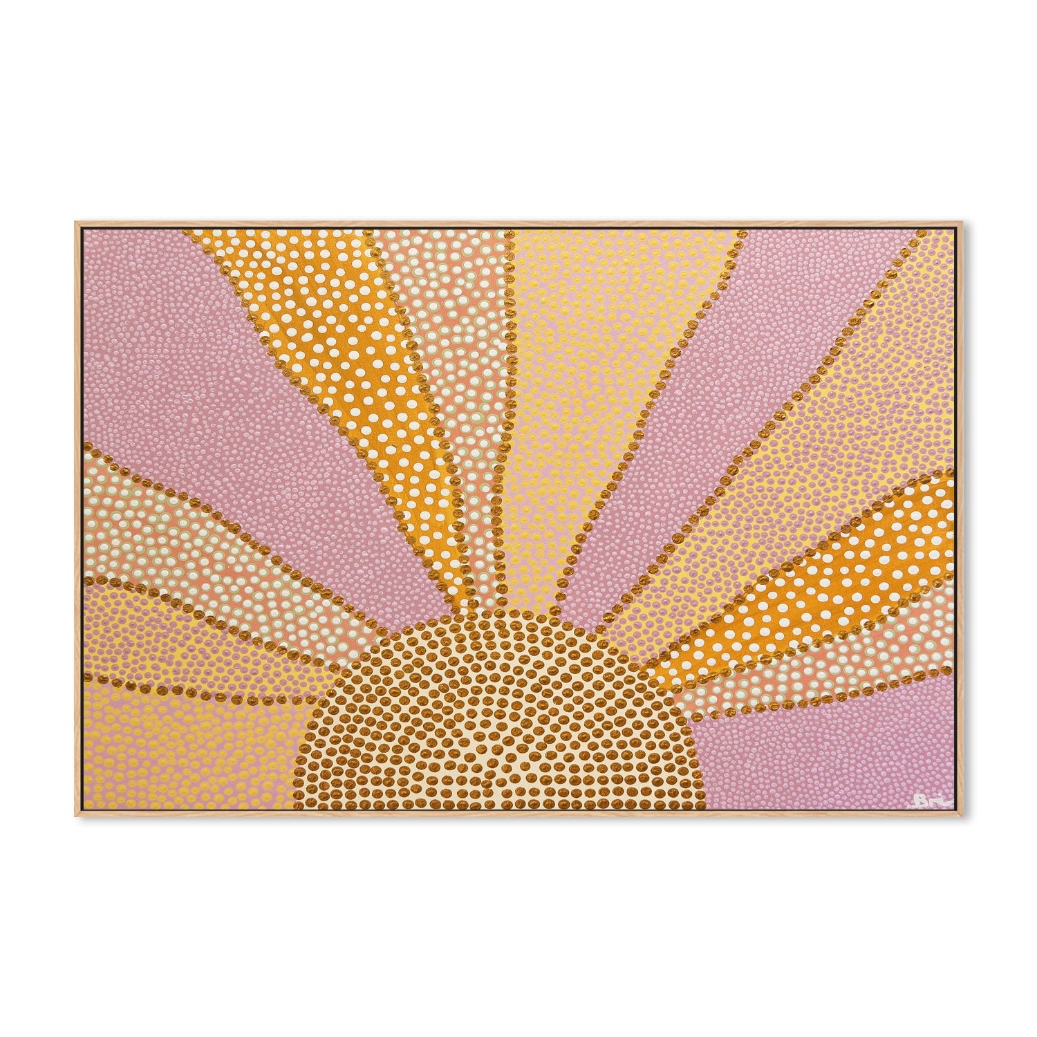 wall-art-print-canvas-poster-framed-Rising Golden Yaraay , By Bri Chelman-4