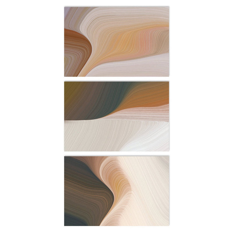 wall-art-print-canvas-poster-framed-Rock Waves, Set Of 3-by-Gioia Wall Art-Gioia Wall Art