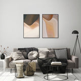 wall-art-print-canvas-poster-framed-Rock Waves, Style A, Set Of 2-by-Gioia Wall Art-Gioia Wall Art