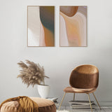 wall-art-print-canvas-poster-framed-Rock Waves, Style B, Set Of 2-by-Gioia Wall Art-Gioia Wall Art