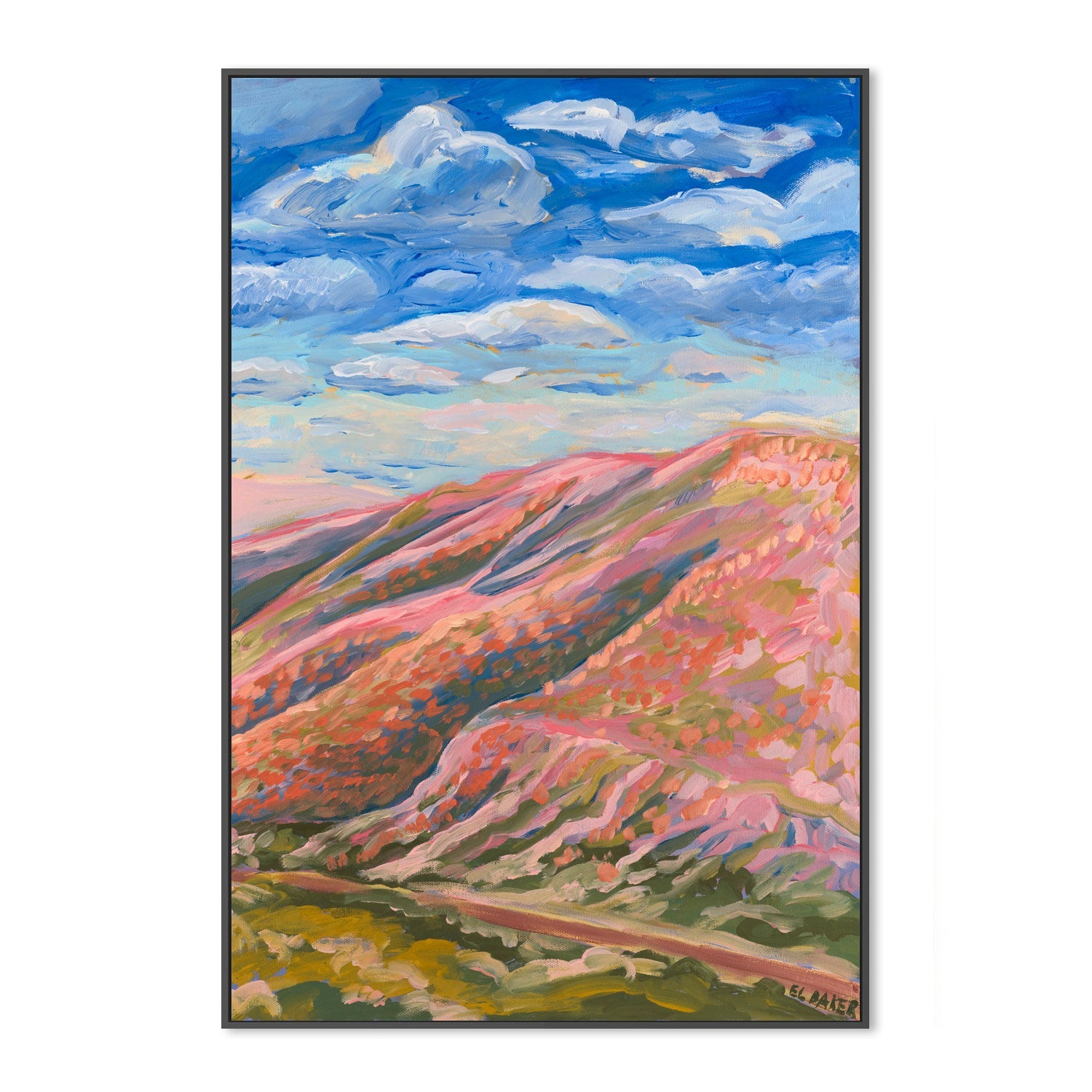 wall-art-print-canvas-poster-framed-Rocky Hills , By Eleanor Baker-3