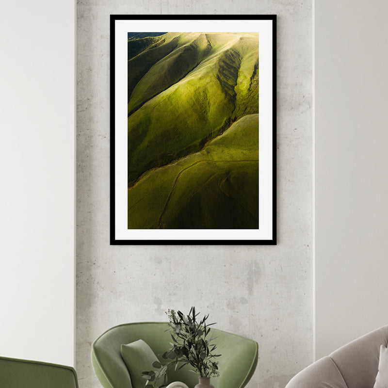 wall-art-print-canvas-poster-framed-Rolling Greens , By Max Lissendon-GIOIA-WALL-ART