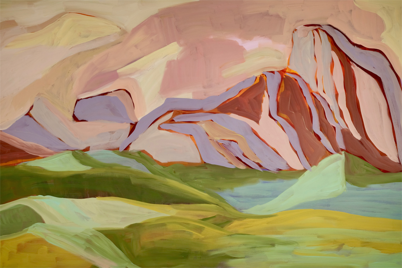 wall-art-print-canvas-poster-framed-Rolling Hills , By Eleanor Baker-1