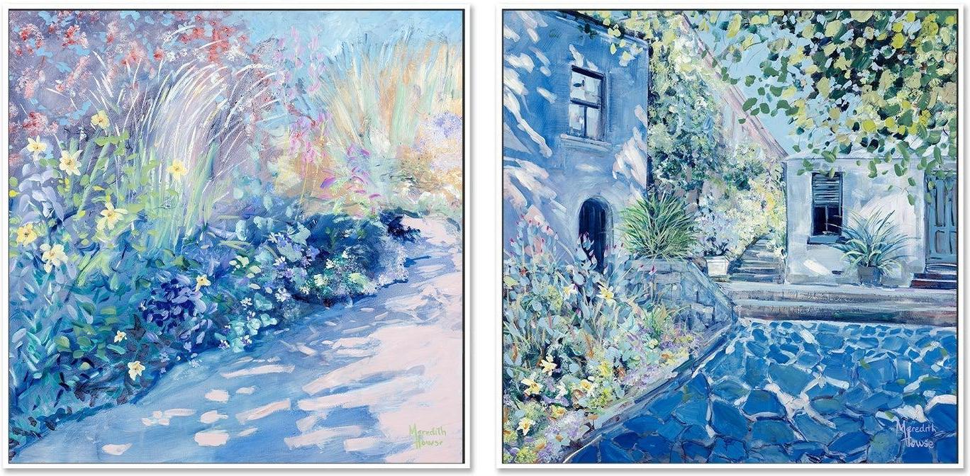 wall-art-print-canvas-poster-framed-Romance in Spring, Set of 2-by-Meredith Howse-Gioia Wall Art