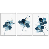 wall-art-print-canvas-poster-framed-Romanticism, Style A, B & C, Set Of 3-GIOIA-WALL-ART