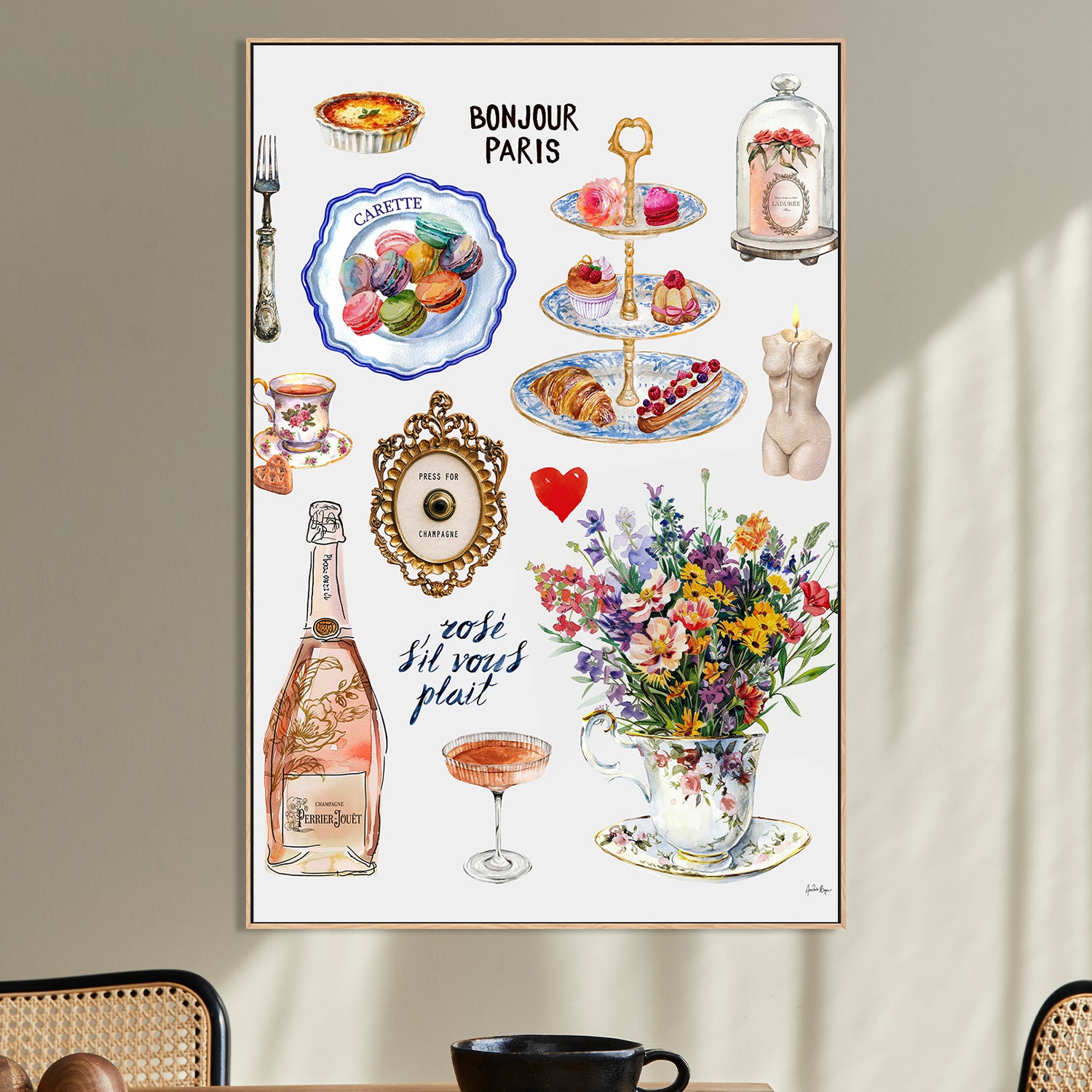 wall-art-print-canvas-poster-framed-rose sil vous plait-2