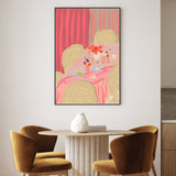 wall-art-print-canvas-poster-framed-Rosé Table , By Katharina Puritscher-2
