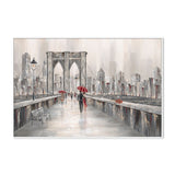 wall-art-print-canvas-poster-framed-Roses Brooklyn Bridge , By Isabella Karolewicz-5