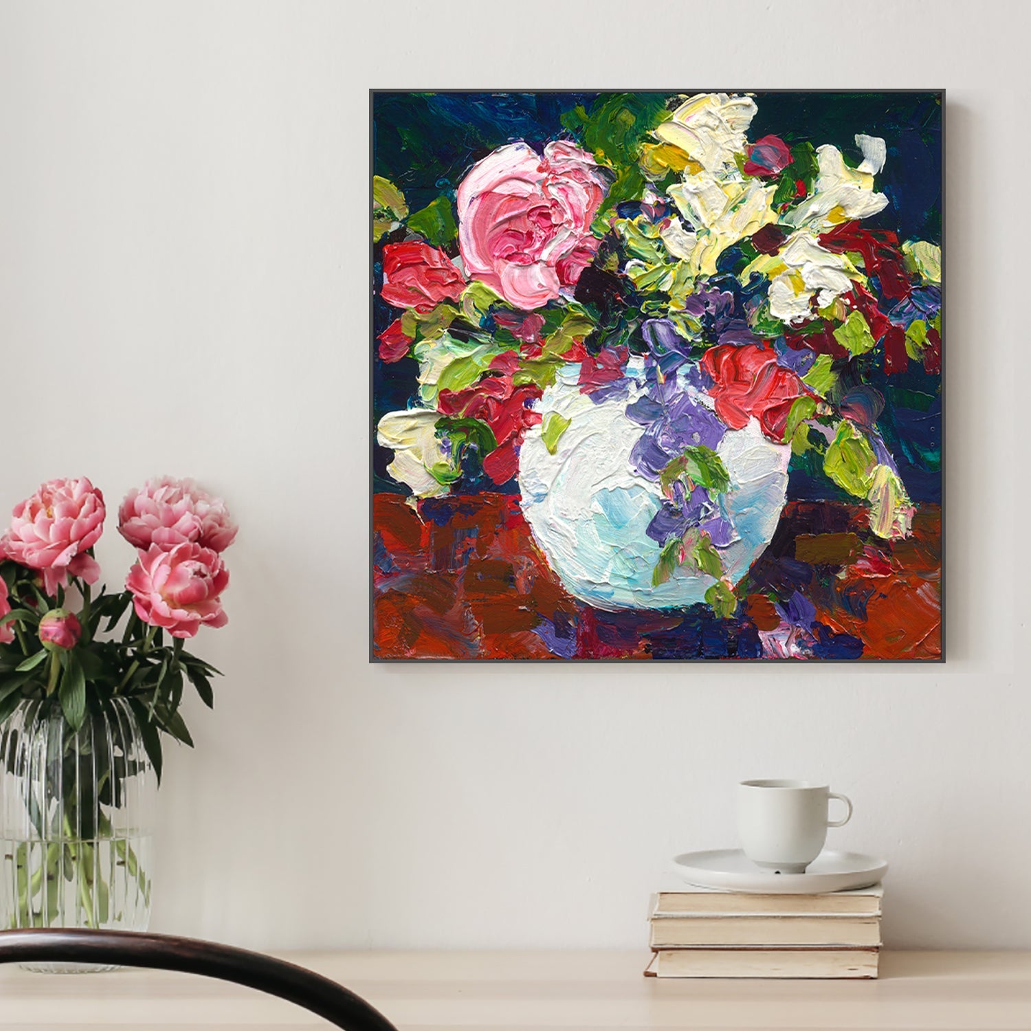 wall-art-print-canvas-poster-framed-Roses Study , By Mellissa Read-Devine , By Mellissa Read-Devine-2
