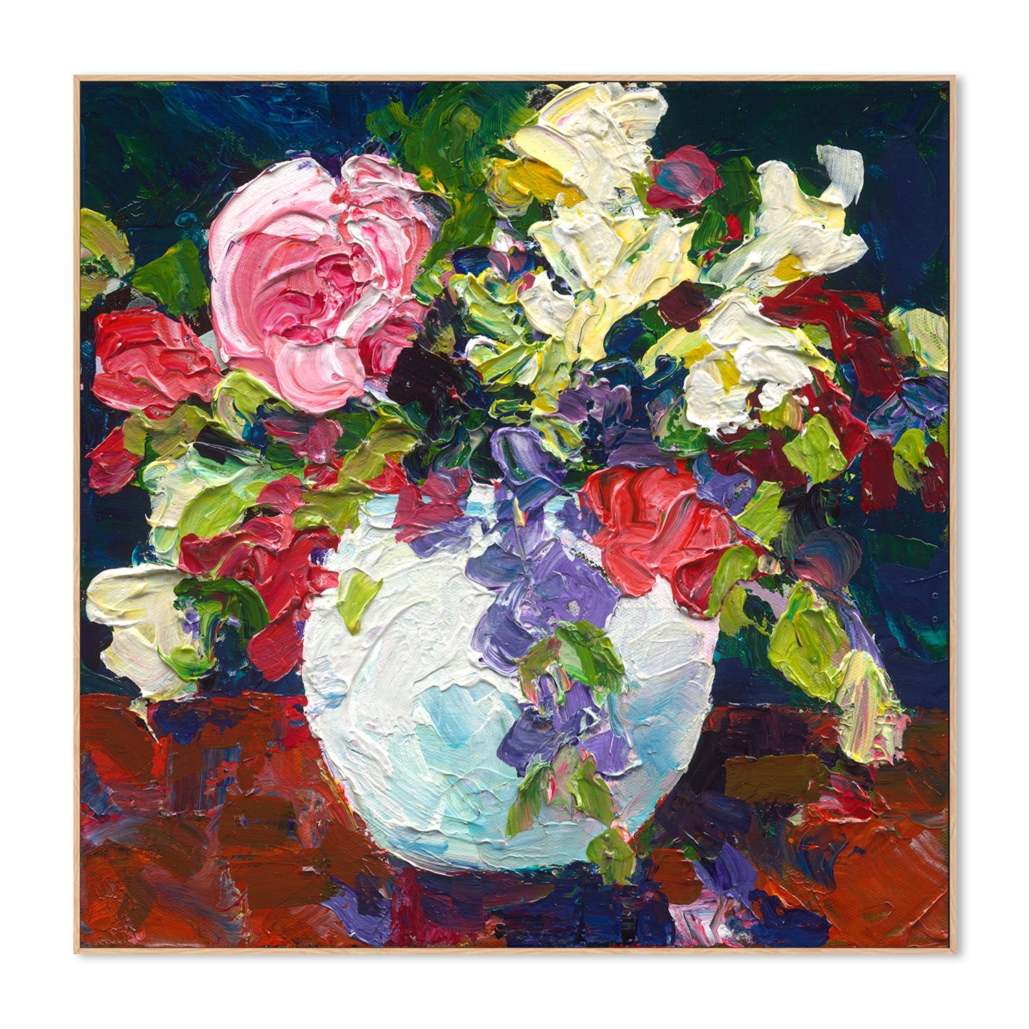 wall-art-print-canvas-poster-framed-Roses Study , By Mellissa Read-Devine , By Mellissa Read-Devine-4