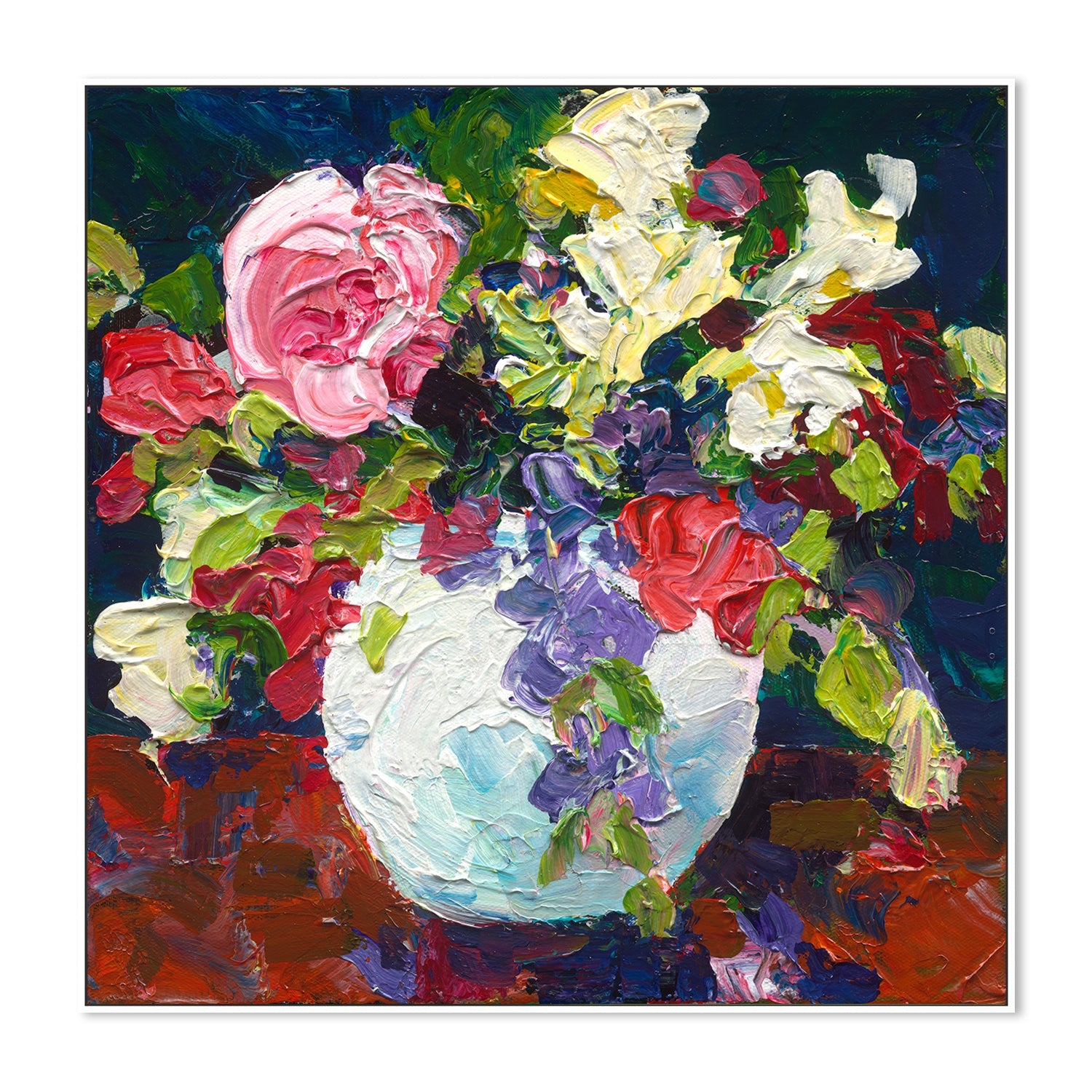 wall-art-print-canvas-poster-framed-Roses Study , By Mellissa Read-Devine , By Mellissa Read-Devine-5