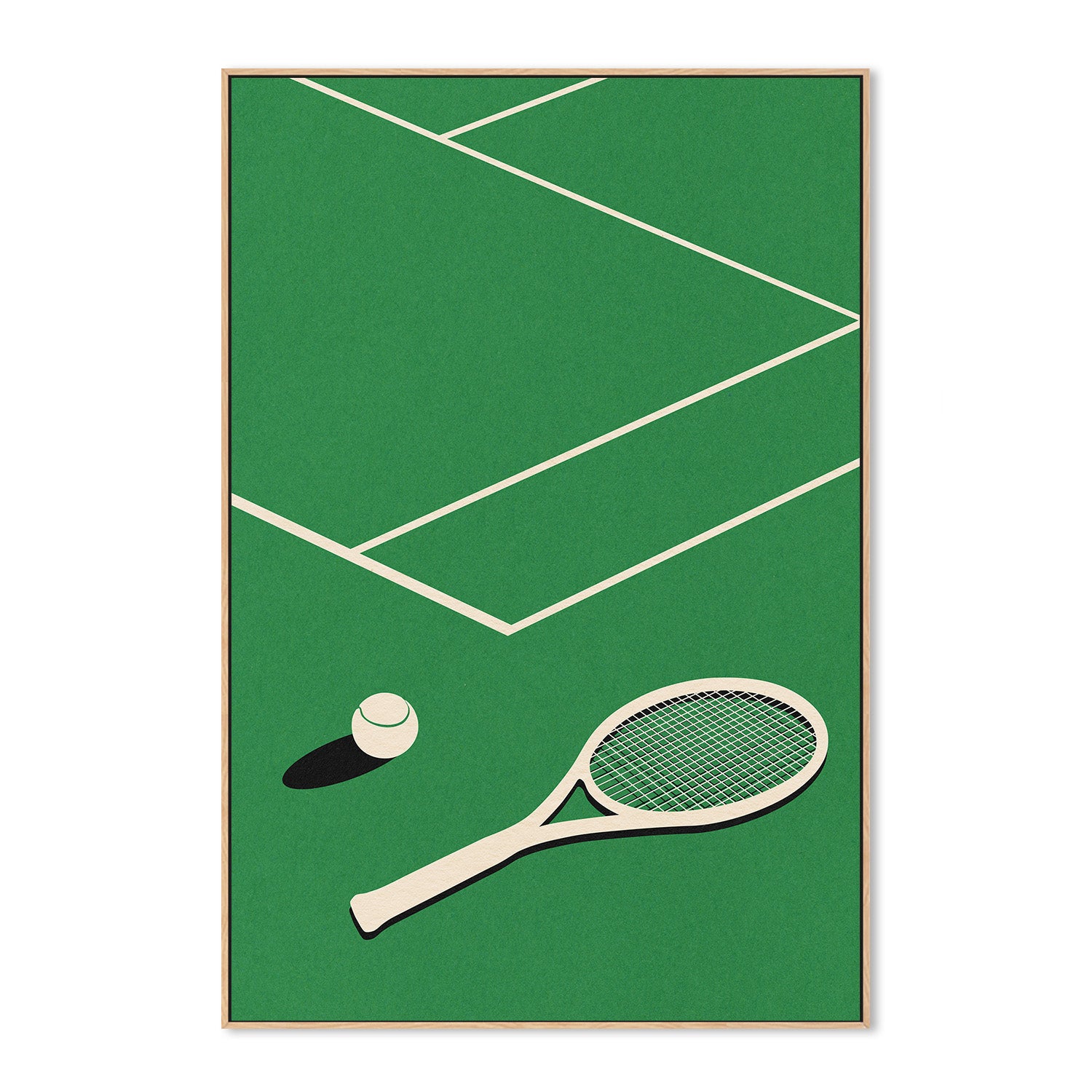 wall-art-print-canvas-poster-framed-Rosi Feist Lawn Tennis Club-4