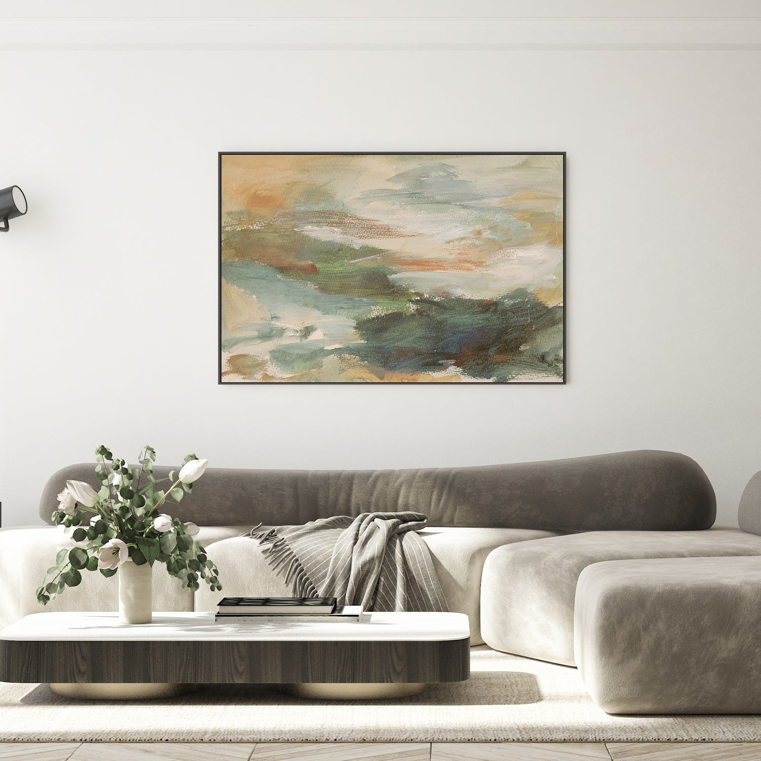 wall-art-print-canvas-poster-framed-Rushing Wind, Style A-7