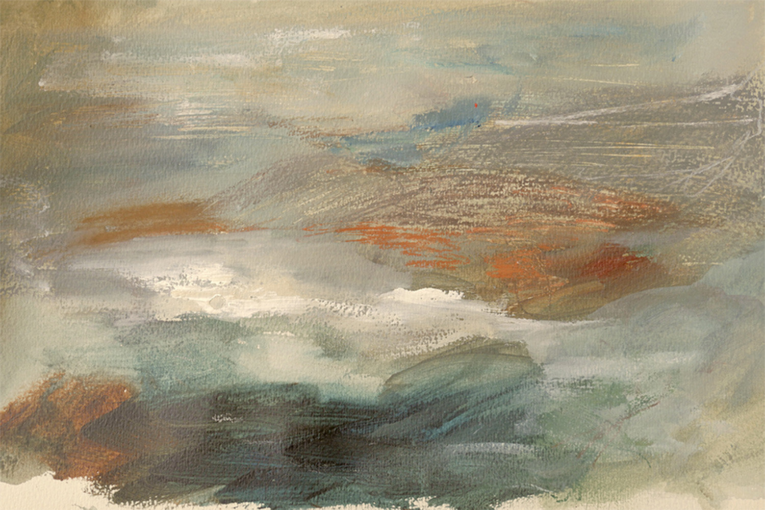 wall-art-print-canvas-poster-framed-Rushing Wind, Style B-1