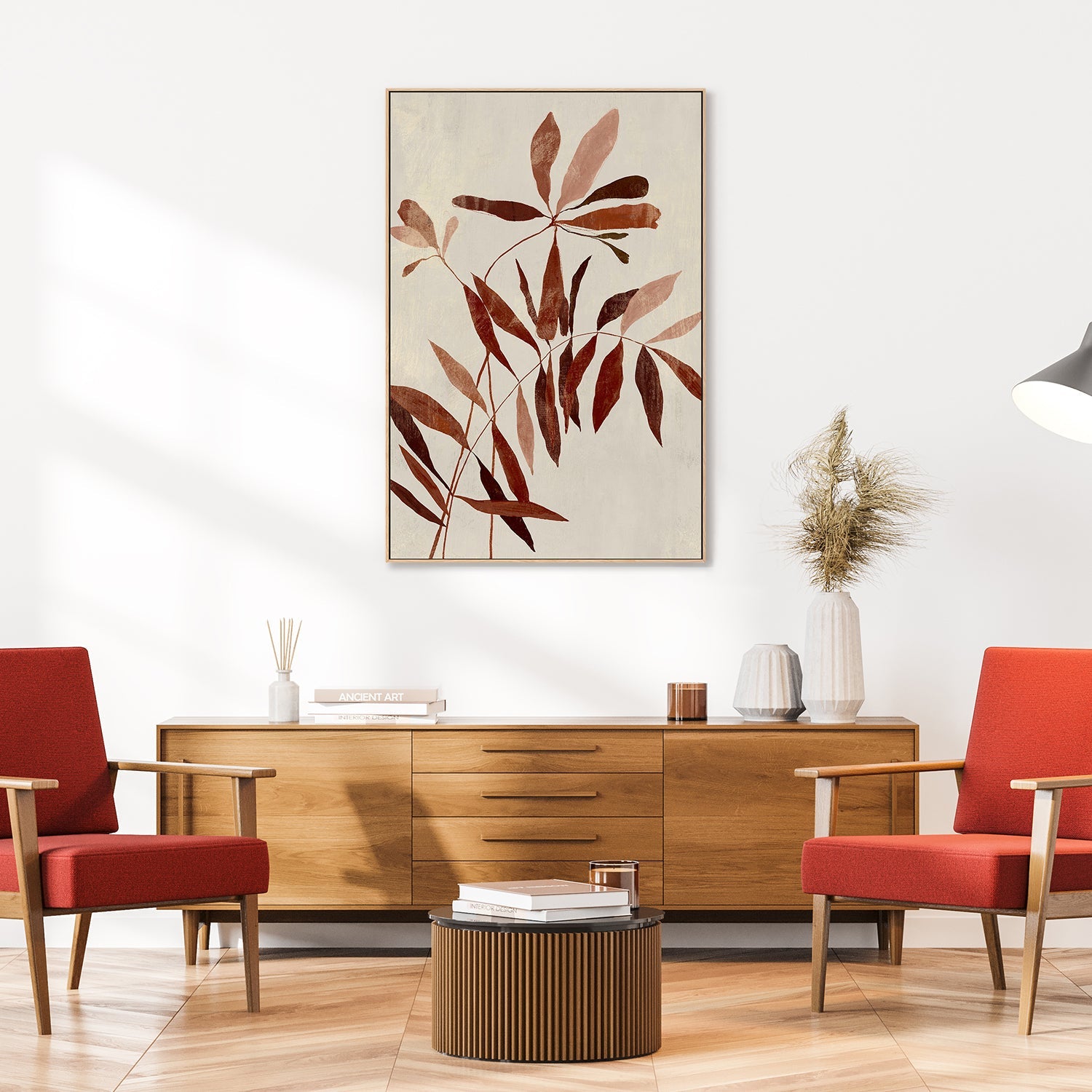 wall-art-print-canvas-poster-framed-Rust, Style A , By Aria K-7