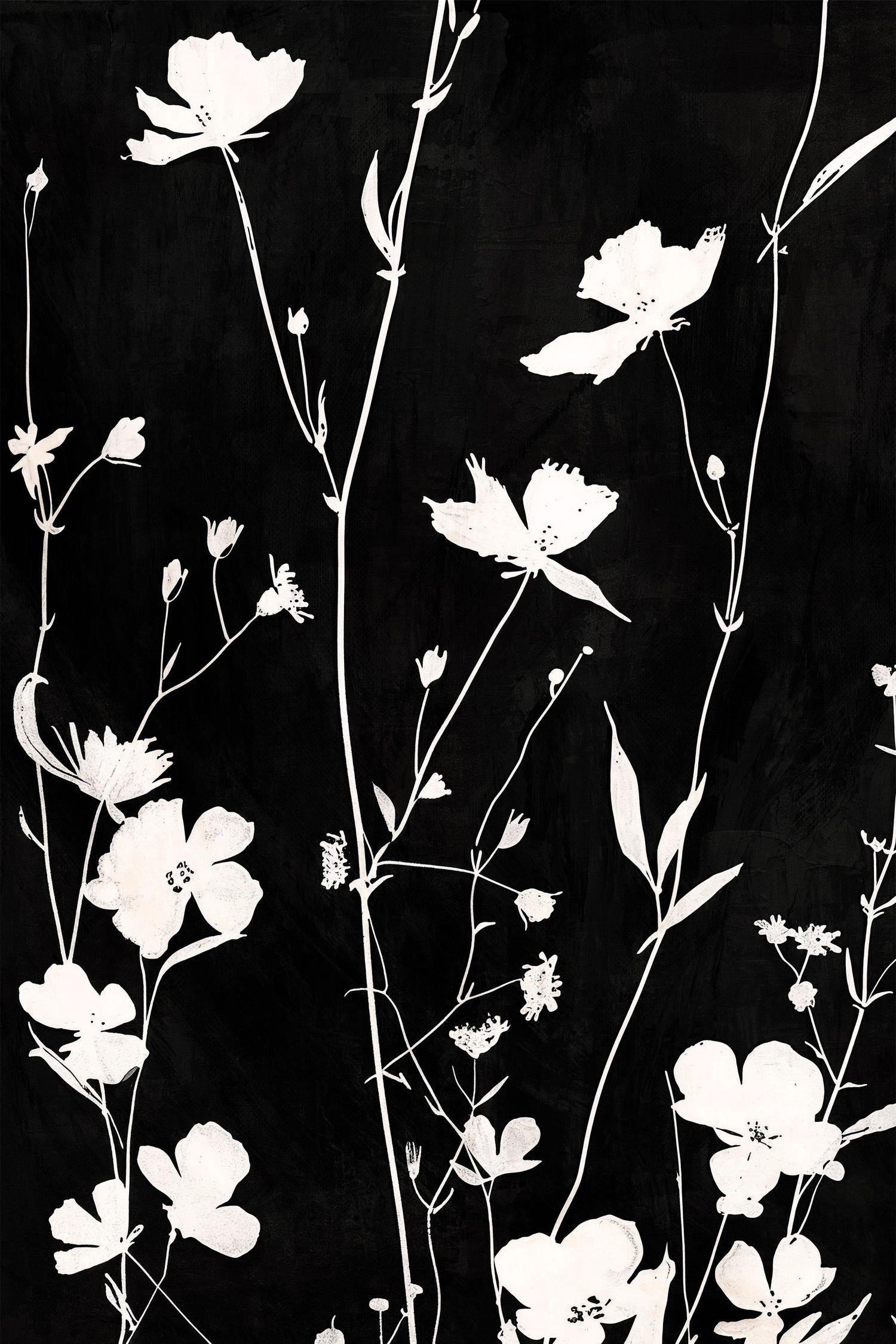 wall-art-print-canvas-poster-framed-Sable Stems, Style A-1