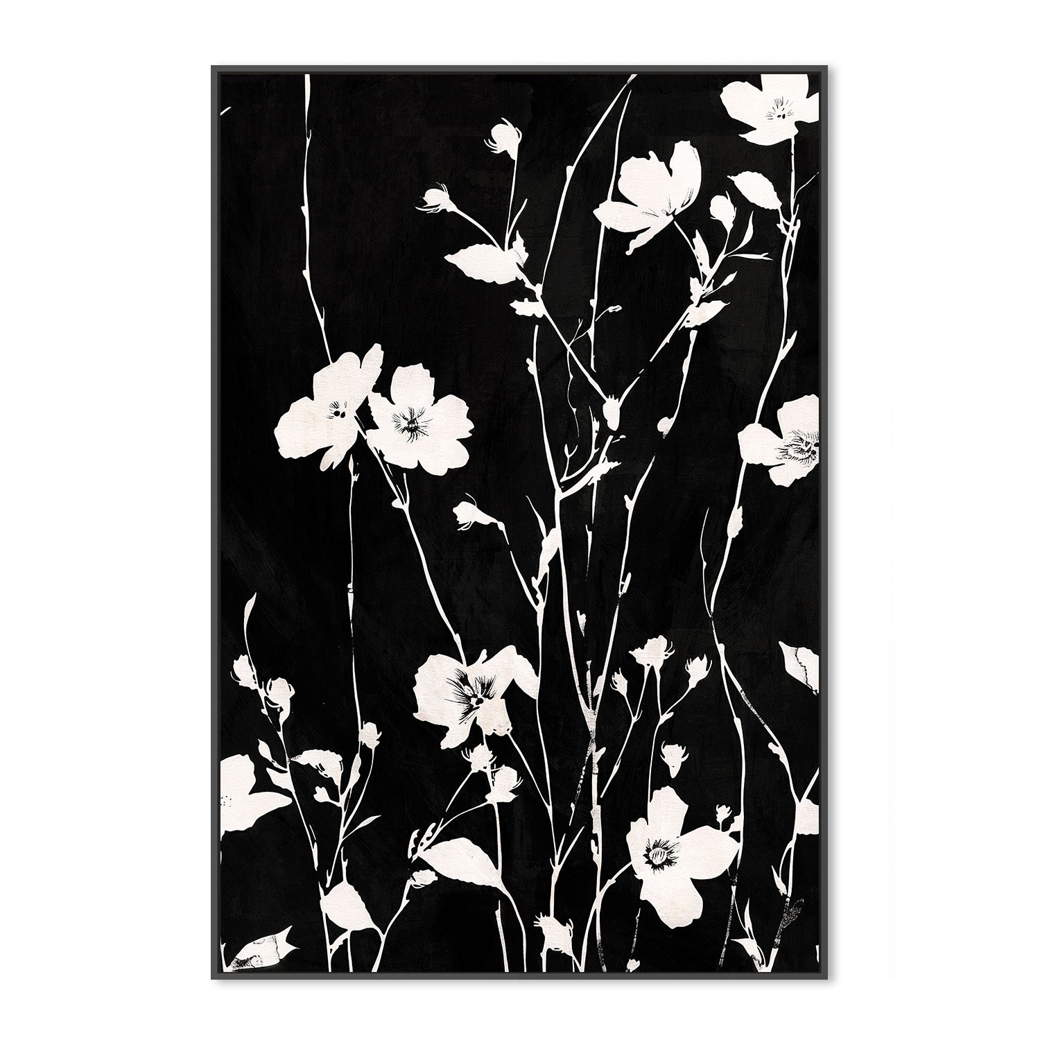 wall-art-print-canvas-poster-framed-Sable Stems, Style B-3
