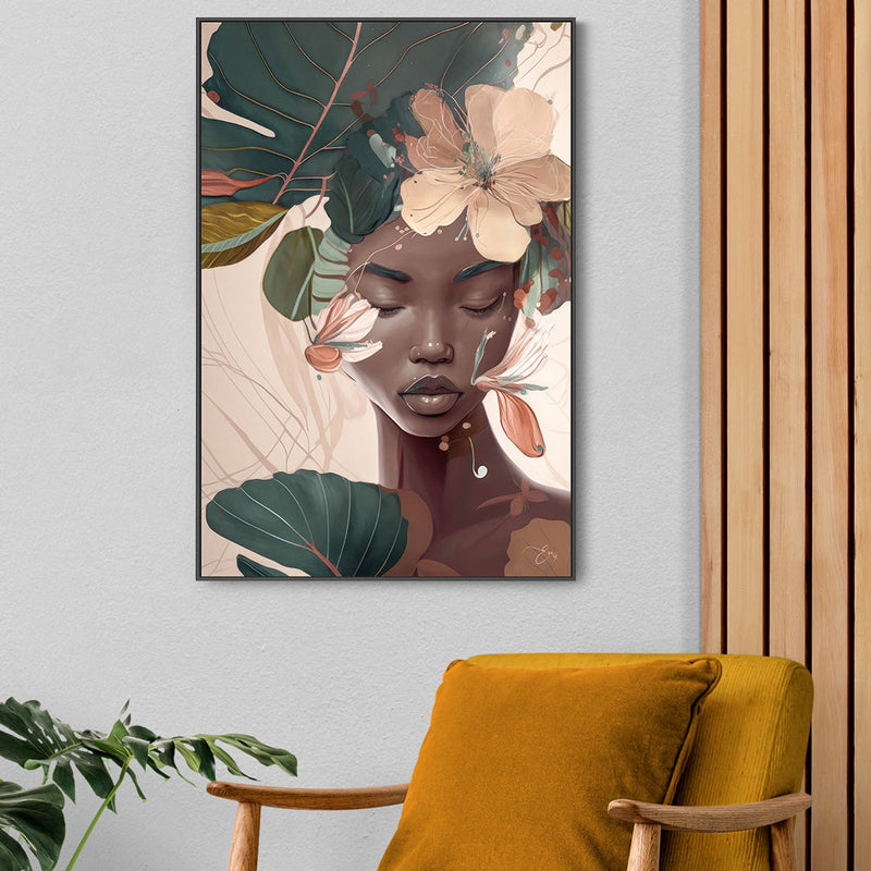 wall-art-print-canvas-poster-framed-Saffron , By Bella Eve-2