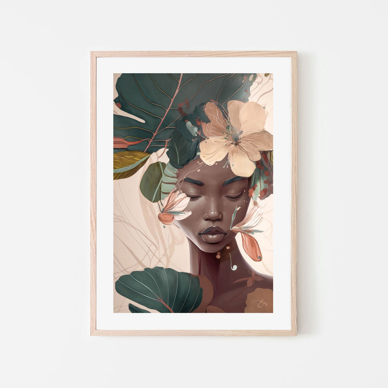 wall-art-print-canvas-poster-framed-Saffron , By Bella Eve-6