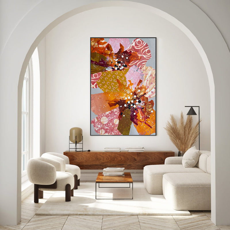 wall-art-print-canvas-poster-framed-Saffron , By Leanne Daquino-GIOIA-WALL-ART