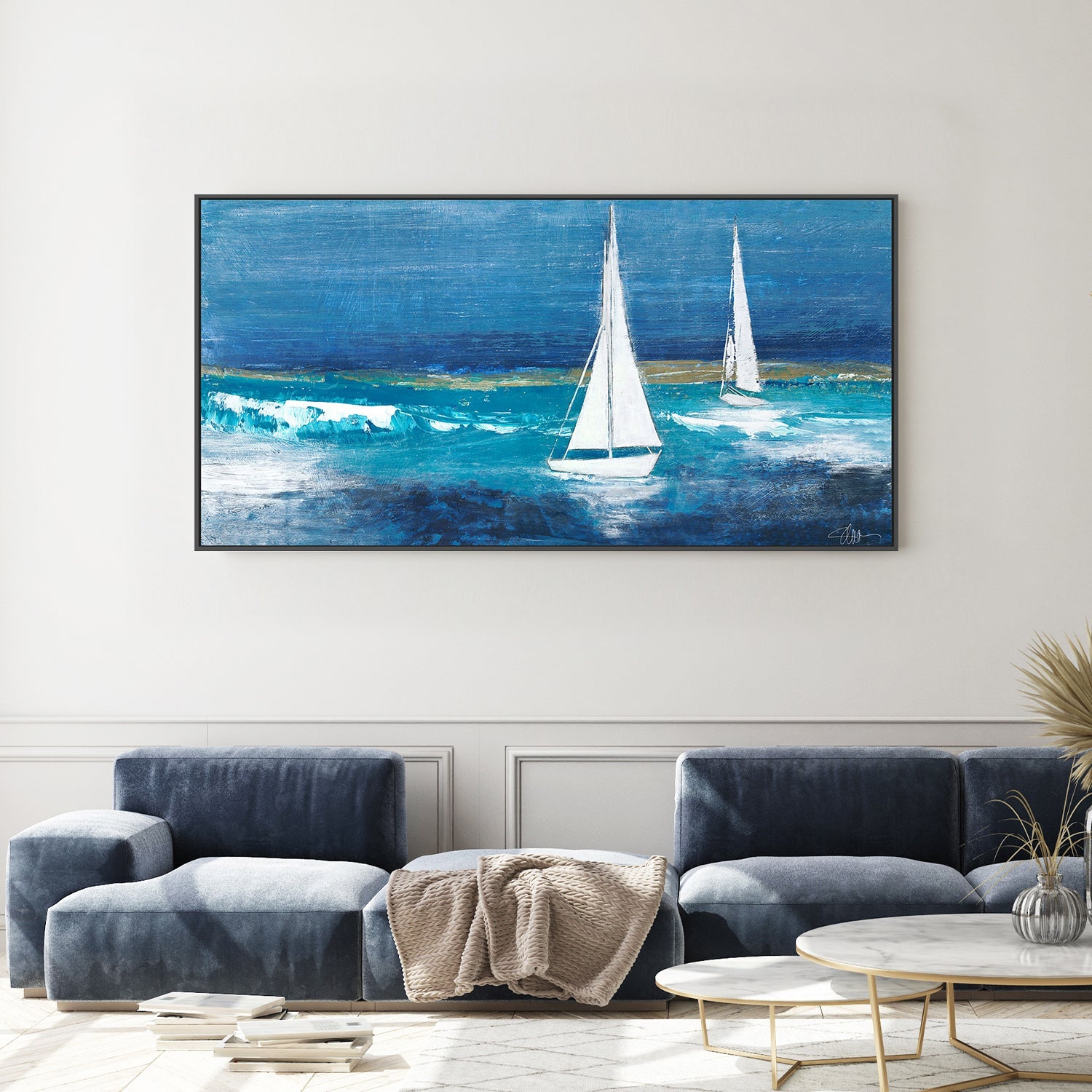 wall-art-print-canvas-poster-framed-Sailing Blue , By Filippoloco-7