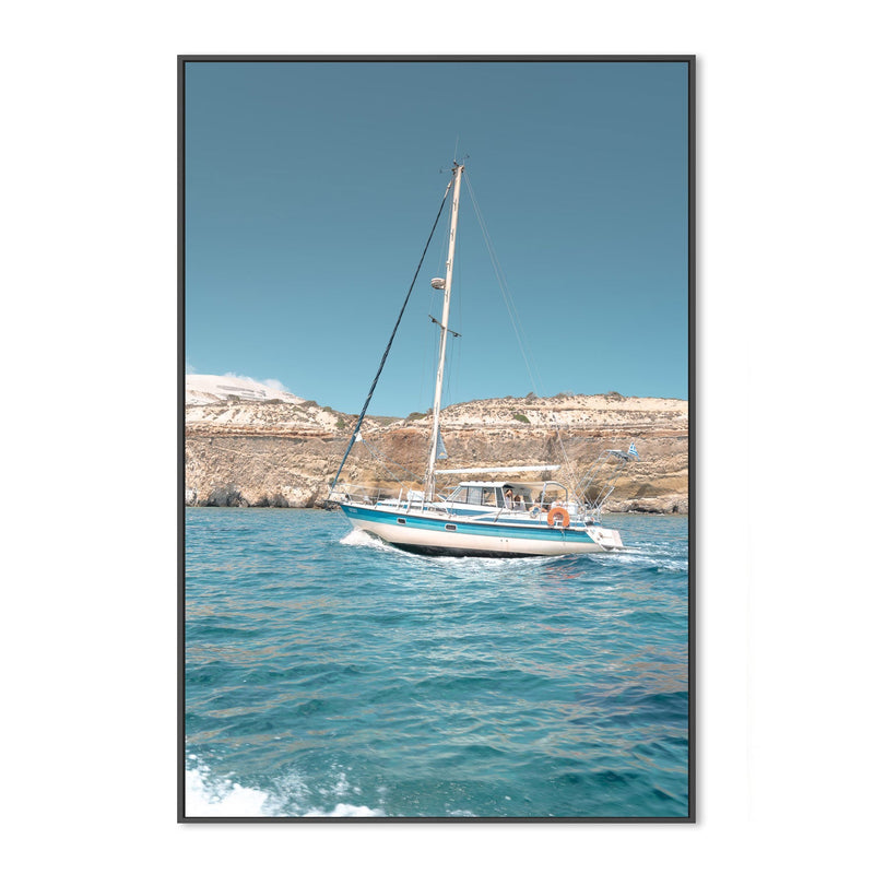 wall-art-print-canvas-poster-framed-Sailing In Milos , By Josh Silver-3