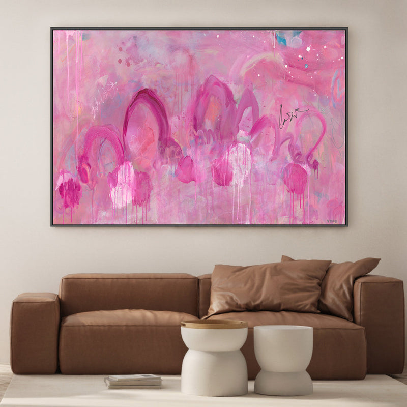 wall-art-print-canvas-poster-framed-Sakura Serenity , By Belinda Stone-GIOIA-WALL-ART