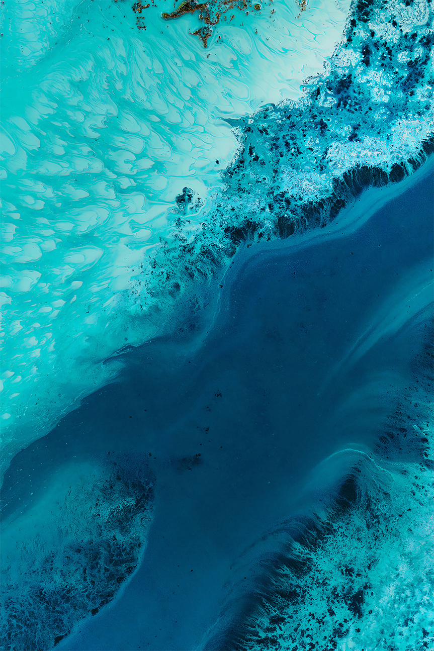 wall-art-print-canvas-poster-framed-Salt Water Passage, Style B , By Petra Meikle-1