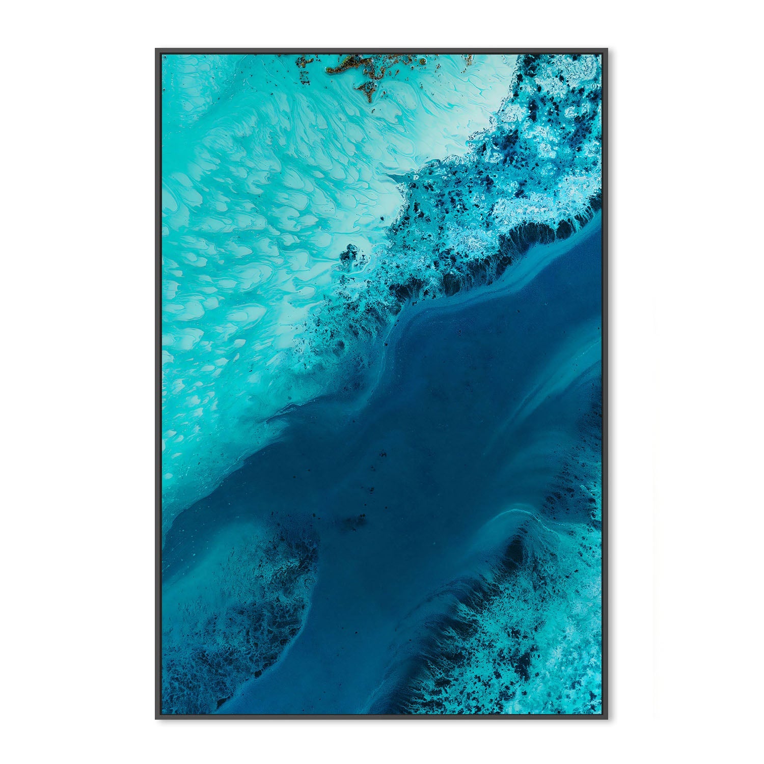 wall-art-print-canvas-poster-framed-Salt Water Passage, Style B , By Petra Meikle-3