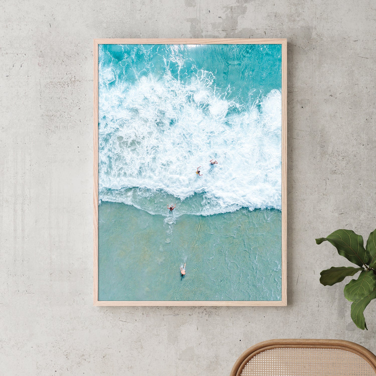 wall-art-print-canvas-poster-framed-Salty Swimmers-2