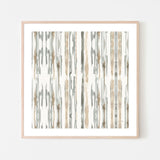 wall-art-print-canvas-poster-framed-Sand And Sea Gold Stripes , By Lisa Audit-GIOIA-WALL-ART